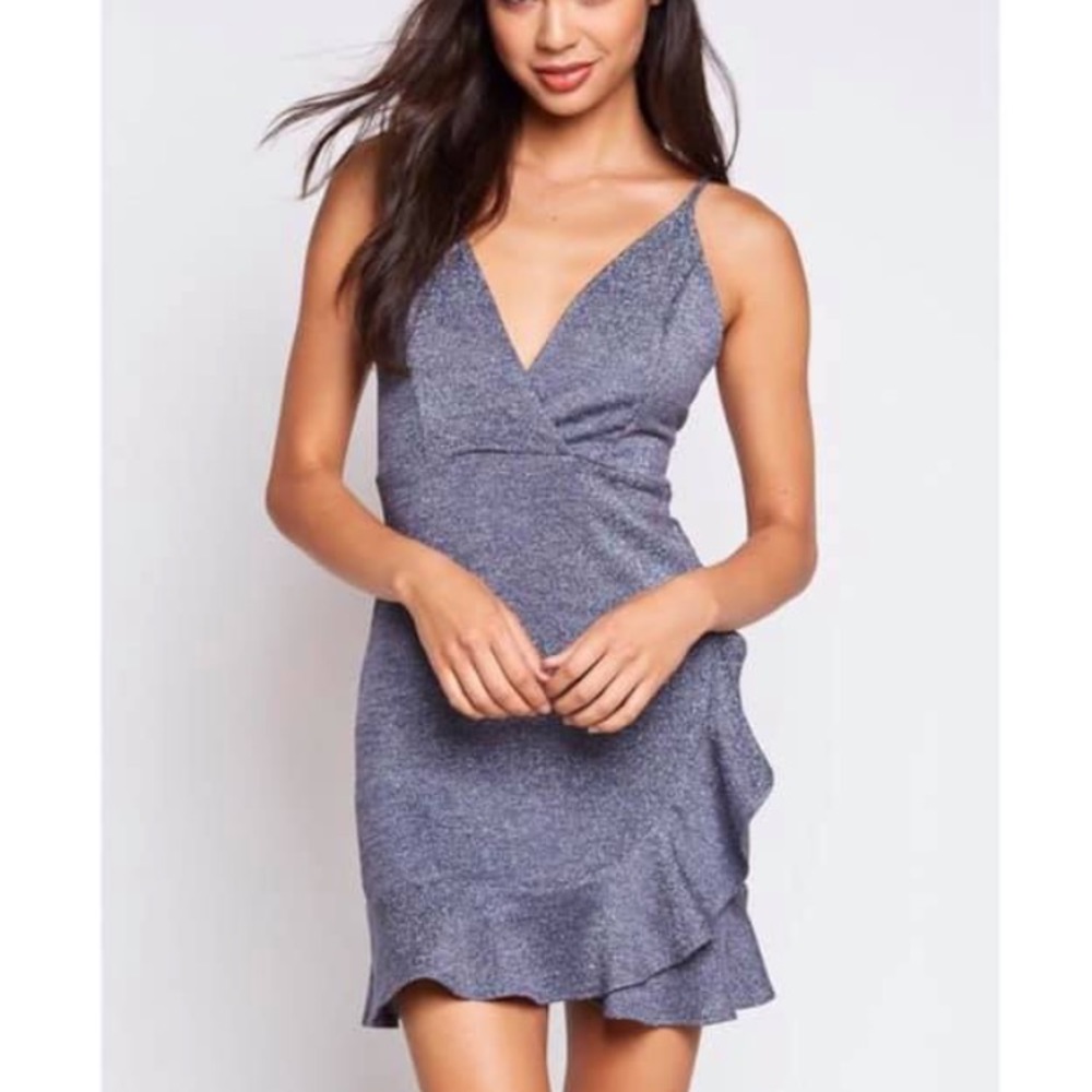 Grey Sparkly dress